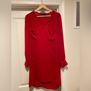 BCBG red dress